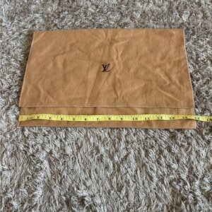 Louis Vuitton Tan Dust Bag